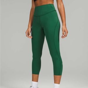 Lululemon Base Pace High-Rise Crop 23" Everglade Green